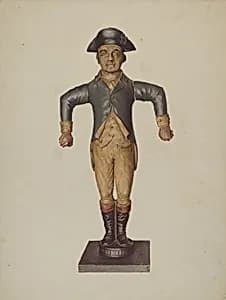 Figure of Coachman by Irving I. Smith and Joseph Goldberg