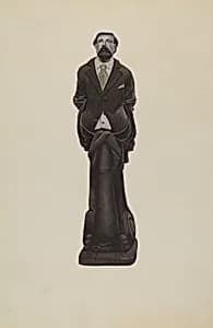 Figurehead: "Brooks Walker" by F.W. Powell