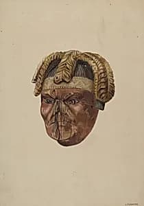 Figurehead "S.S. Robert Fulton" by Louis Plogsted