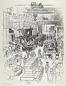 Finishing Shells by Joseph Pennell