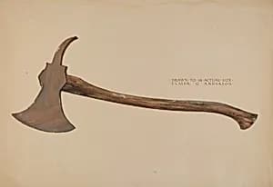 Fireman's Axe by Elmer G. Anderson
