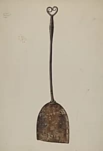 Fireplace Shovel by Albert Geuppert