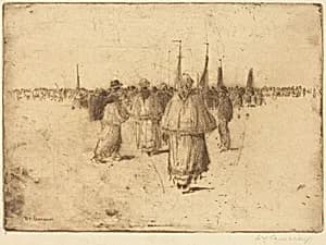 Fisher Folk by David Young Cameron