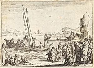 Fisher of Men by Jacques Callot