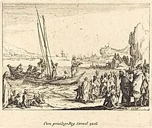 Fisher of Men by Jacques Callot