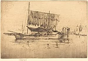 Fishing-Boat by James McNeill Whistler