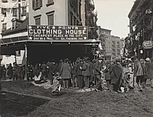 Five Points, New York by Alfred Stieglitz