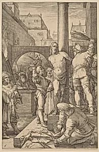 Flagellation of Christ by Hendrik Goltzius