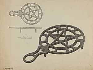 Flat Iron Holder by Gordon Sanborn