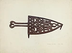 Flat Iron Holder