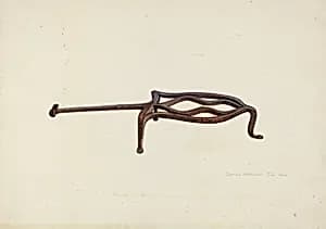 Flat Iron Holder
