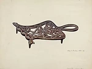 Flat Iron Stand by Amos C. Brinton