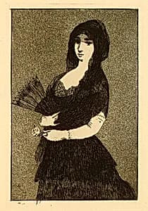 Fleur Exotique (Exotic Flower) by Edouard Manet
