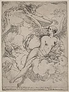 Flora and Mercury by Giuseppe Diamantini