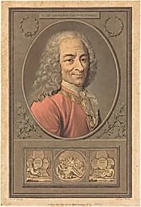 F.M. Arouet de Voltaire by Pierre-Michel Alix after Jean-François Garnerey