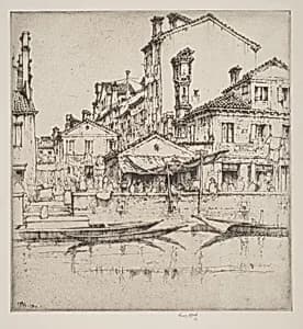 Fondamento Rielo, Venice by Ernest D. Roth