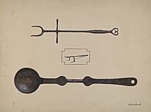 Fork and Ladle by Rex F. Bush