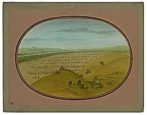 Fort Pierre by George Catlin