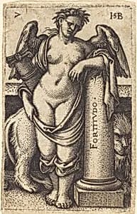 Fortitudo (Fortitude) by Sebald Beham