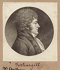 Fothergill by Charles B. J. Févret de Saint-Mémin