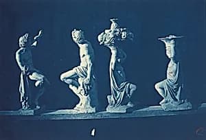 Four Statues by Adolphe Terris