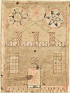Fraktur House by American 19th Century