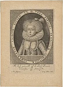 Frances, Countess of Somerset by Simon de Passe