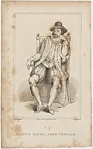 Francis Bacon, Lord Verulam by John Romney after G.M. Brighty