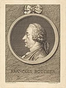 Francois Boucher by Laurent Cars after Charles-Nicolas Cochin I