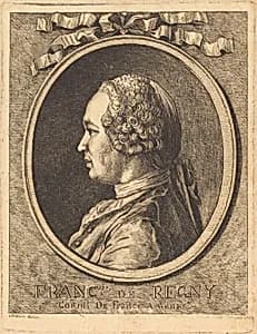 Francois de Regny by after Charles-Nicolas Cochin II