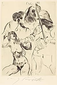 Frauenraub III (Abduction III) by Lovis Corinth