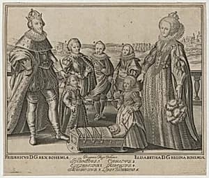 Frederick V, Elizabeth and Their Family by Unknown Artist
