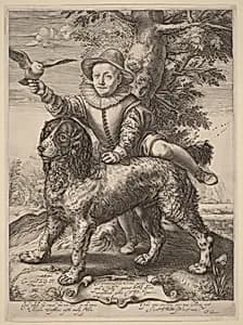 Frederik de Vries by Hendrick Goltzius