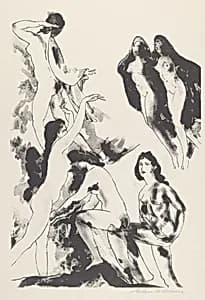Free of Clouds by Arthur B. Davies