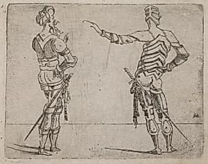 From "Bizzarie di varie Figure" by Giovanni Battista Bracelli