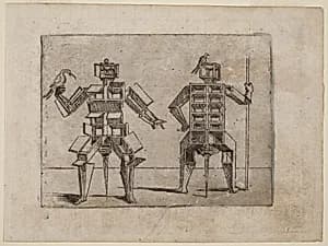 From "Bizzarie di varie Figure" by Giovanni Battista Bracelli