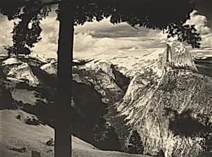 From Glacier Point by Ansel Adams