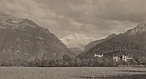 From the Höheweg, Interlaken by Alfred Stieglitz