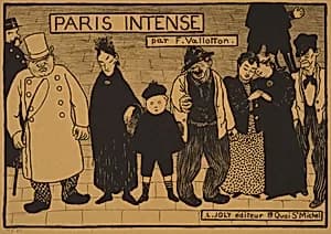 Frontispiece from "Paris Intense" by Félix Vallotton