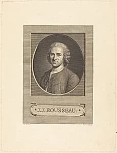 Frontispiece: J.J. Rousseau by Augustin de Saint-Aubin after Maurice-Quentin de La Tour