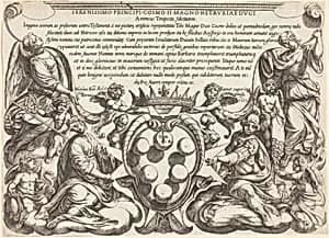 Frontispiece by Antonio Tempesta