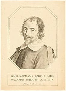 Gabriel Naude by Claude Mellan