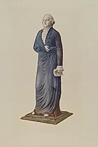 Garden Figure - George Washington by Zabelle Missirian