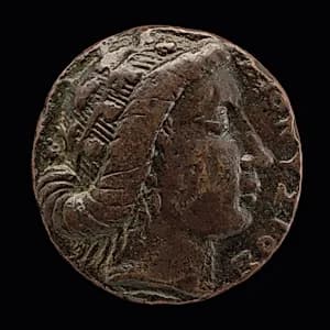 Garlanded Head of Bacchus