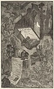 Gaspard de la Nuit by Félicien Rops