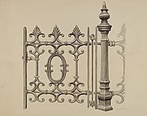 Gate and Gatepost