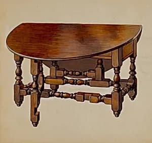 Gate-legged Table