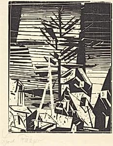 Gelmeroda by Lyonel Feininger