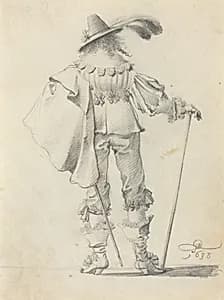 Gentleman Seen from Behind