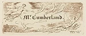 George Cumberland's Card by William Blake